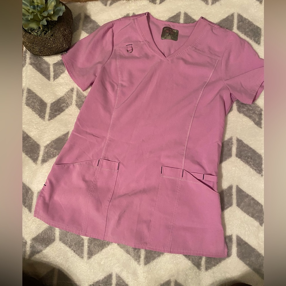 Scrubstar purple scrub top